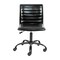 Merrick Lane Amelie Home Office Chair Ergonomic Executive Ribbed Low Back Armless Computer Desk Chair - Base, Frame & Border